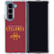 Iowa State University Athletic Text Galaxy Z Fold5 5G Clear Case