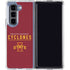 Iowa State University Athletic Text Galaxy Z Fold5 5G Clear Case