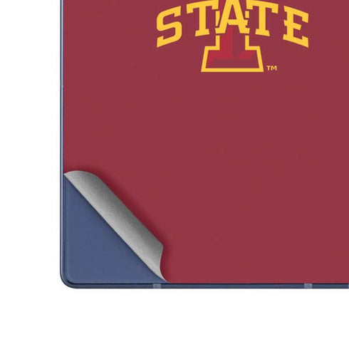 Iowa State University Athletic Text Galaxy Z Fold6 Skin