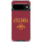 Iowa State University Athletic Text Google Pixel 10 Clear Case