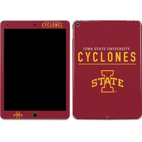 Iowa State University Athletic Text iPad Skins