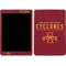 Iowa State University Athletic Text iPad Skins