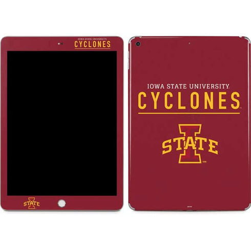 Iowa State University Athletic Text Apple iPad Skin