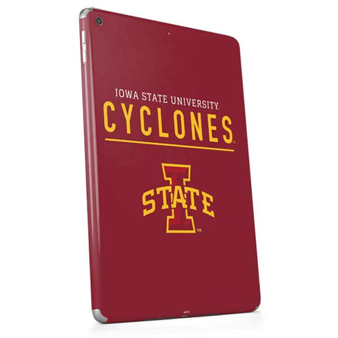 Iowa State University Athletic Text Apple iPad Skin