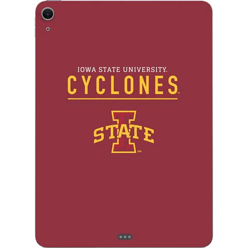 Iowa State University Athletic Text Apple iPad Air Skin