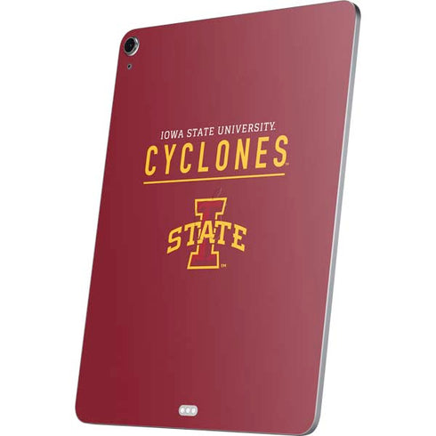Iowa State University Athletic Text Apple iPad Air Skin
