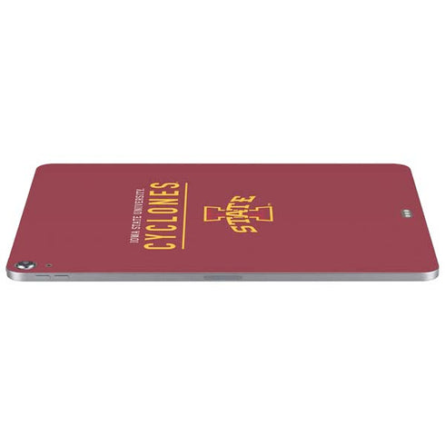 Iowa State University Athletic Text Apple iPad Air Skin