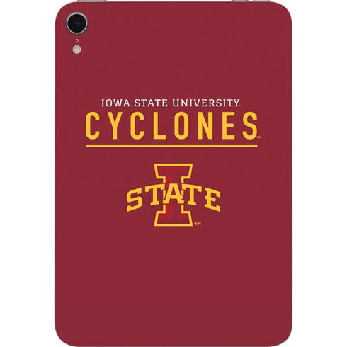Iowa State University Athletic Text Apple iPad Mini Skin