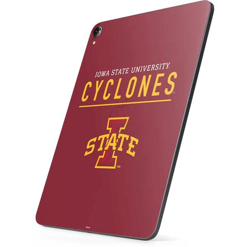Iowa State University Athletic Text Apple iPad Pro Skin