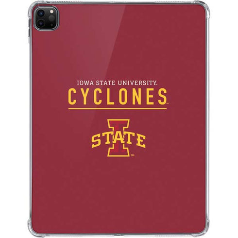 Iowa State University Athletic Text iPad Pro 11in (2024) Clear Case