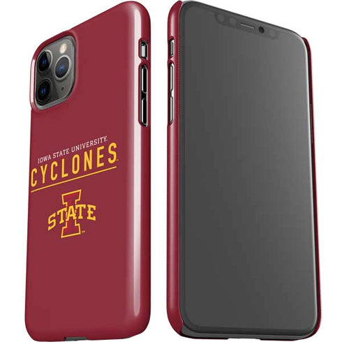 Iowa State University Athletic Text iPhone 11 Pro Lite Case
