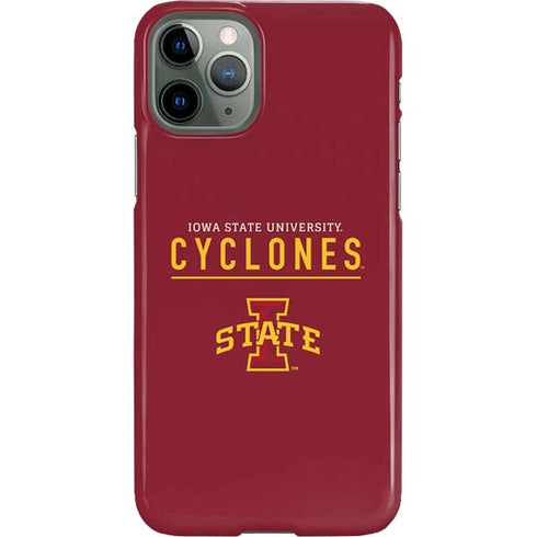 Iowa State University Athletic Text iPhone 11 Pro Lite Case
