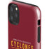 Iowa State University Athletic Text iPhone 11 Pro Max Impact Case