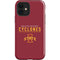 Iowa State University Athletic Text iPhone 12 Impact Case