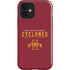 Iowa State University Athletic Text iPhone 12 Impact Case