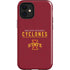 Iowa State University Athletic Text iPhone 12 Mini Impact Case