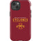 Iowa State University Athletic Text iPhone 14 Impact Case