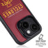 Iowa State University Athletic Text iPhone 14 Plus Kickstand Case