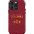 Iowa State University Athletic Text iPhone 14 Pro Impact Case