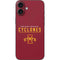Iowa State University Athletic Text iPhone 16 Plus Skin