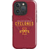 Iowa State University Athletic Text iPhone 16 Pro Magsafe Impact Case