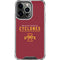 Iowa State University Athletic Text iPhone 16 Pro Max Clear Case