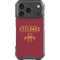 Iowa State University Athletic Text iPhone 18 Pro Clear Case