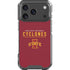 Iowa State University Athletic Text iPhone 18 Pro Clear Case