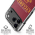 Iowa State University Athletic Text iPhone 18 Pro Clear Case