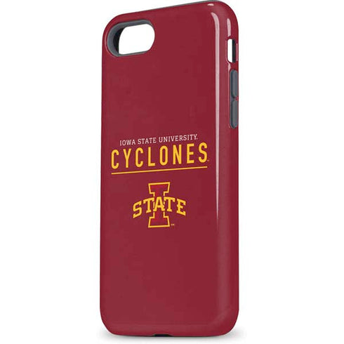 Iowa State University Athletic Text iPhone 8 Pro Case