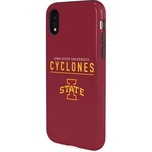 Iowa State University Athletic Text iPhone XR Pro Case