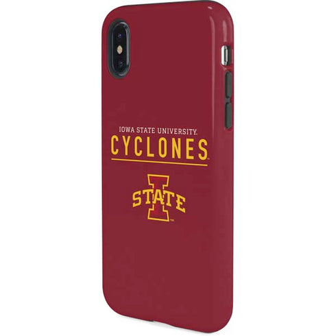 Iowa State University Athletic Text iPhone XS Pro Case