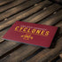 Iowa State University Athletic Text Apple MacBook Air Skin