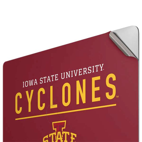 Iowa State University Athletic Text Apple MacBook Pro 16-inch Skin