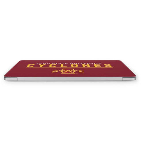 Iowa State University Athletic Text Apple MacBook Pro 16-inch Skin
