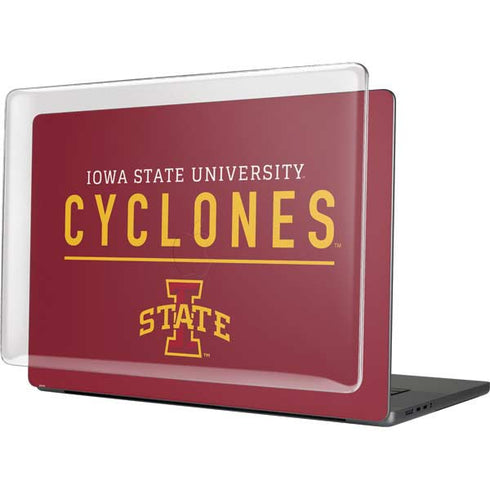 Iowa State University Athletic Text MacBook Cases