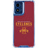 Iowa State University Athletic Text Moto G 5G (2024) Clear Case