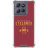 Iowa State University Athletic Text Moto G Stylus 5G (2025) Clear Case