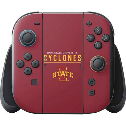 Iowa State University Athletic Text Nintendo Switch 2 (2025) with Joy-Con Skin