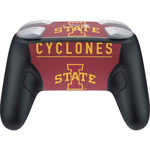 Iowa State University Athletic Text Nintendo Switch 2 (2025) Pro Controller Skin