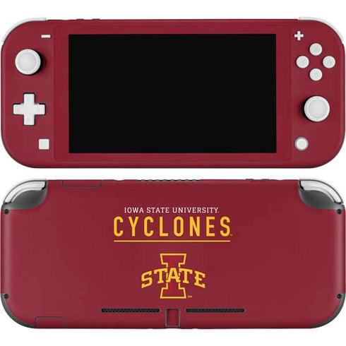 Iowa State University Athletic Text Nintendo Skins