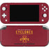 Iowa State University Athletic Text Nintendo Skins