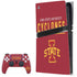 Iowa State University Athletic Text PlayStation PS5 Skins