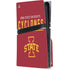 Iowa State University Athletic Text PS5 Pro Disk Console Skin