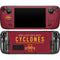 Iowa State University Athletic Text Steam Deck Handheld Gaming Computer OLED Skin