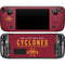 Iowa State University Athletic Text Steam Deck Handheld Gaming Computer Skin