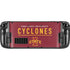 Iowa State University Athletic Text Steam Deck Handheld Gaming Computer Skin
