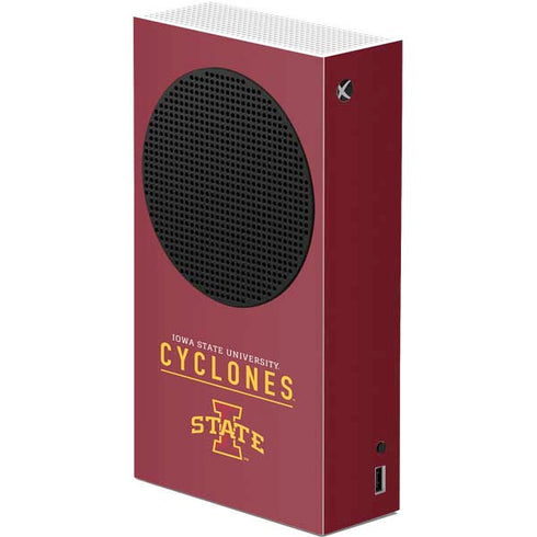 Iowa State University Athletic Text Xbox Series S Skins
