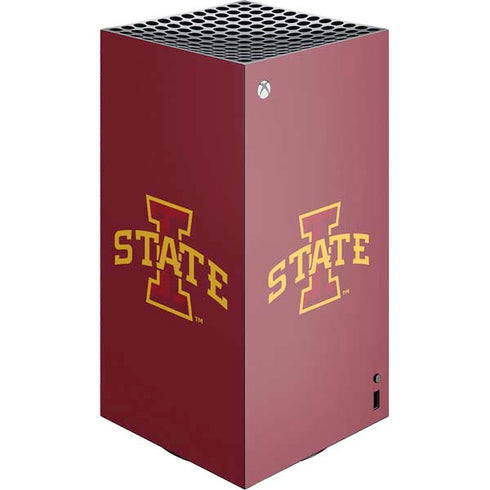 Iowa State University Primary Logo XBox Series X Digital Edition Console Skin