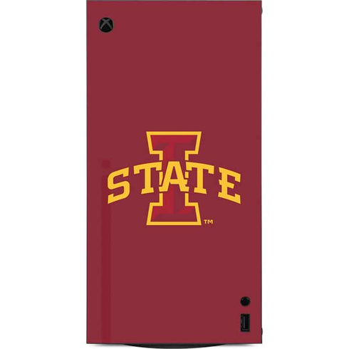 Iowa State University Primary Logo XBox Series X Digital Edition Console Skin